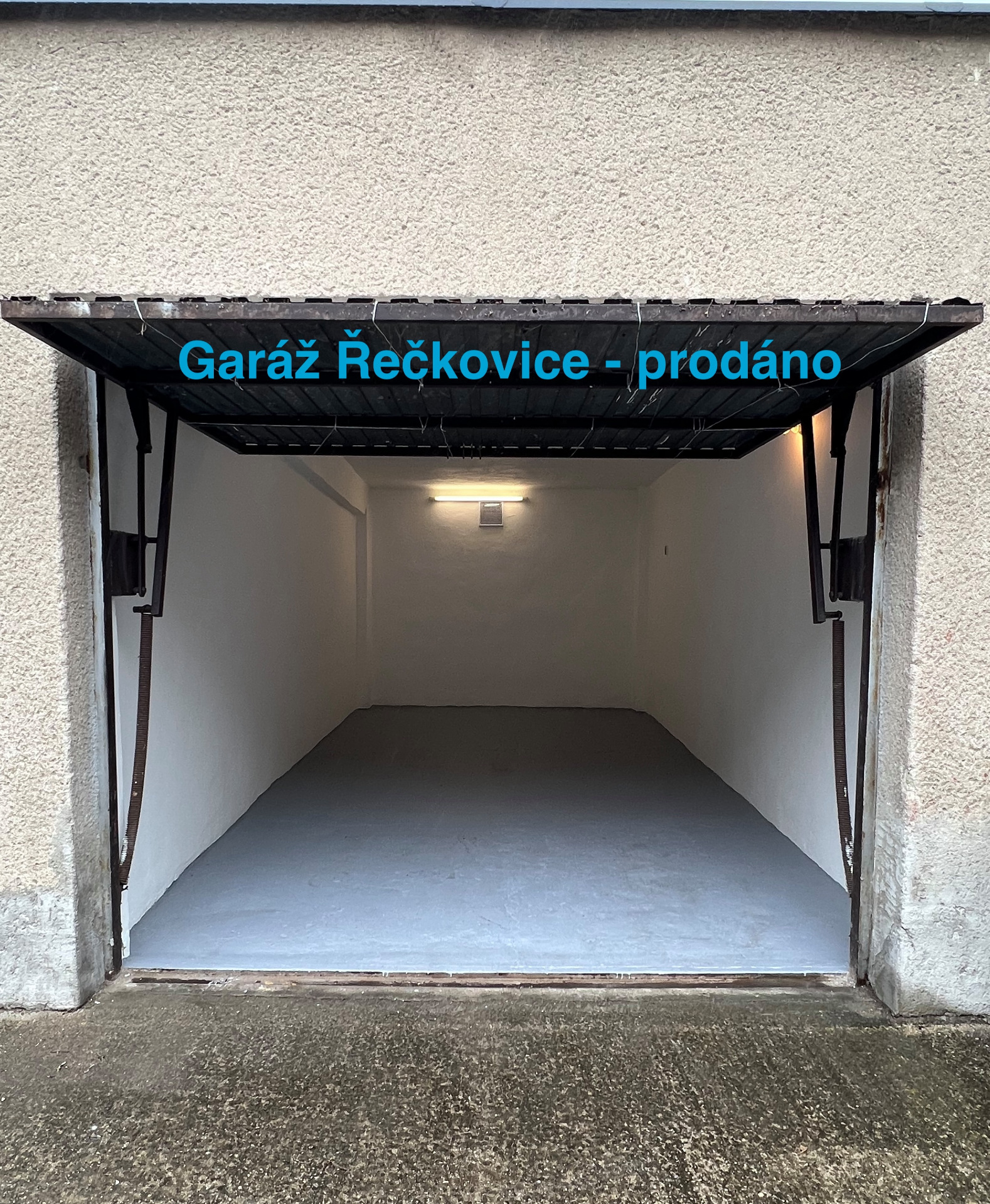 Garáž Řečkovice  -prodáno